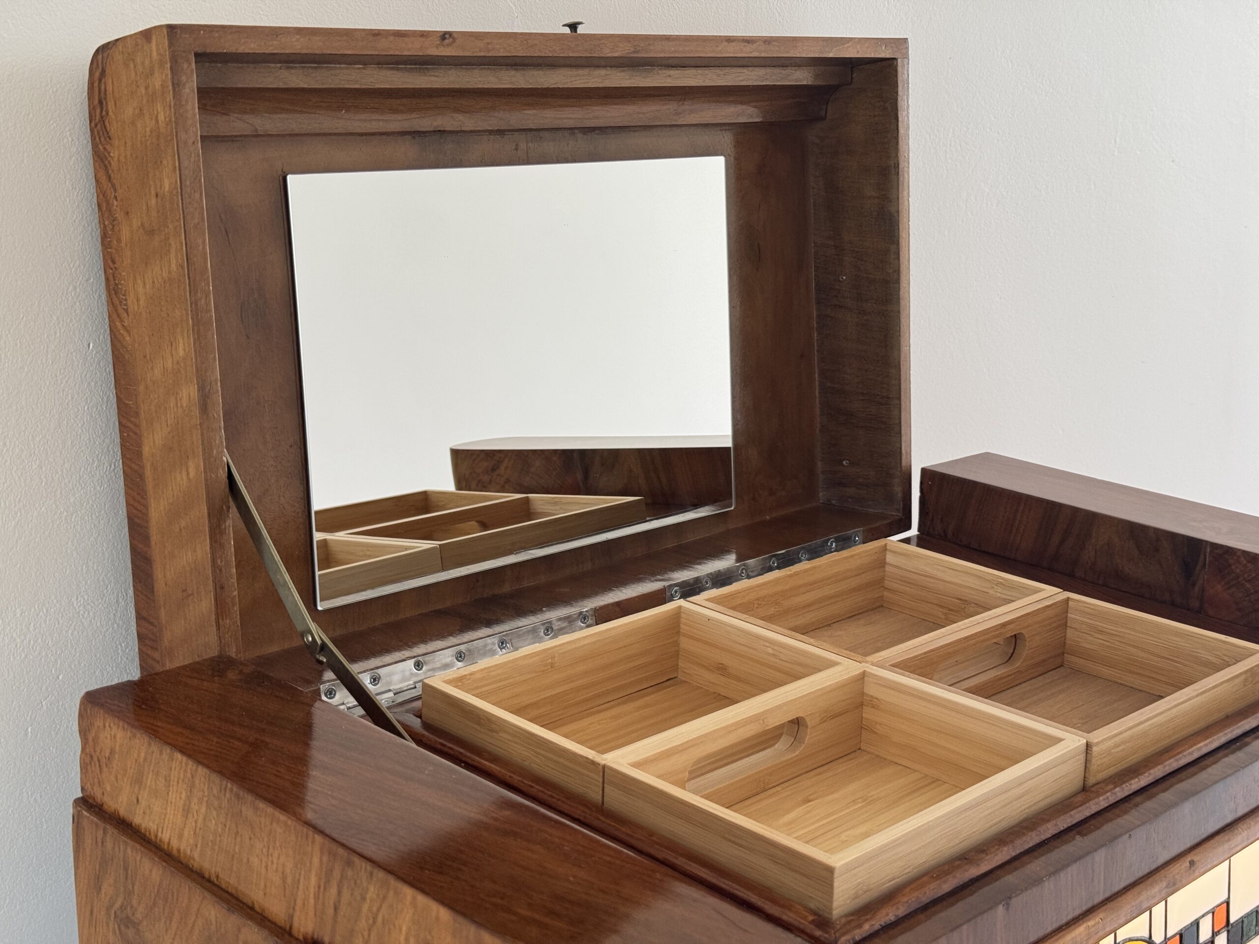 L'Ecrin lumineux Vitrail Tiffany à bijoux, à lettres, à secrets…. à TRESORS ! – Image 8