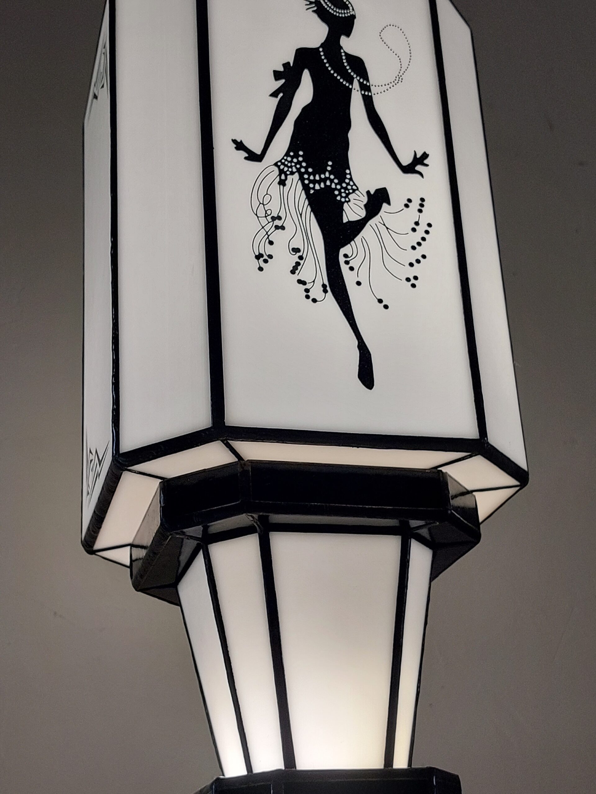 Lampe Art Déco Vitrail Tiffany Charleston – Image 9