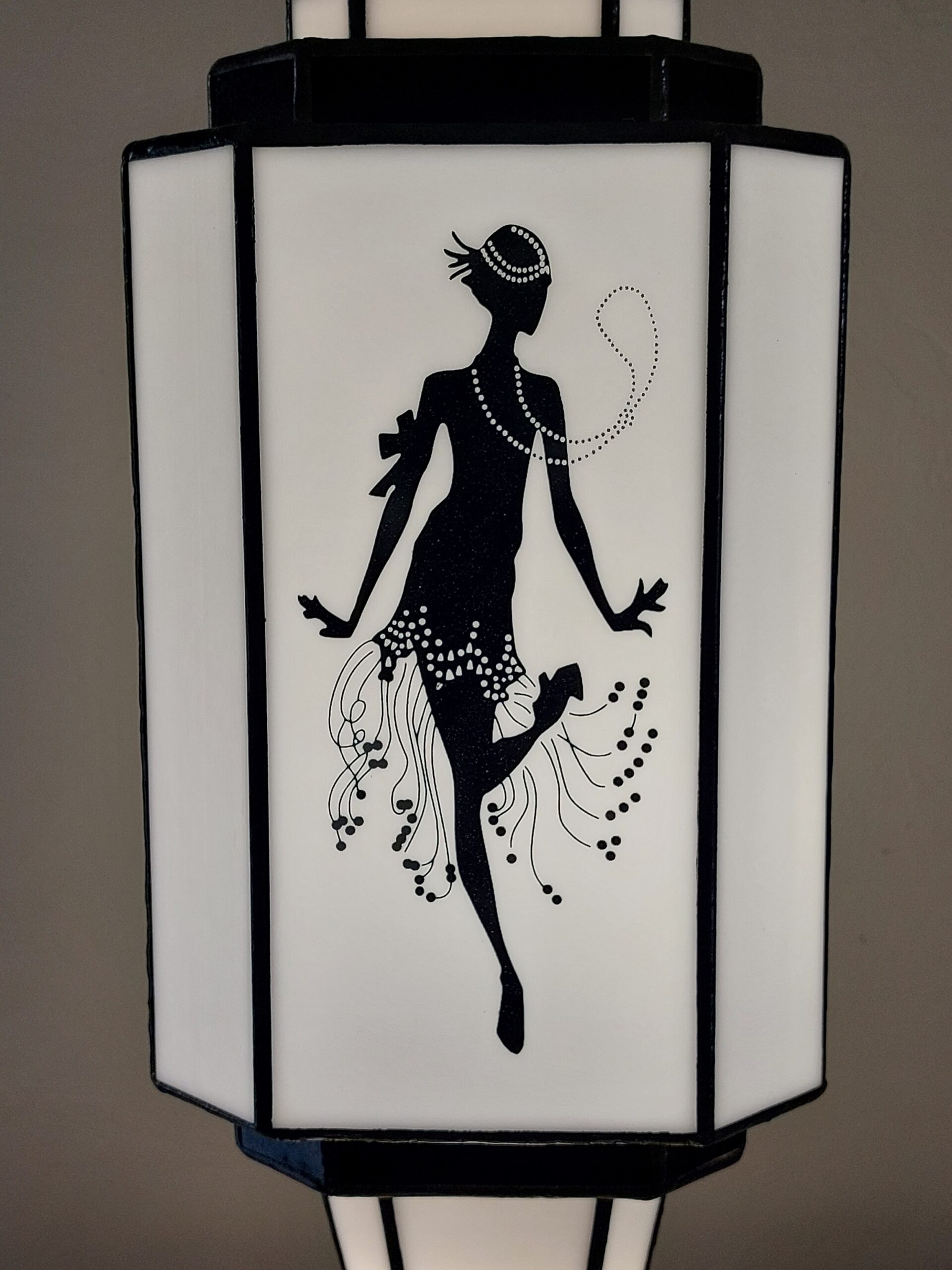 Lampe Art Déco Vitrail Tiffany Charleston – Image 4