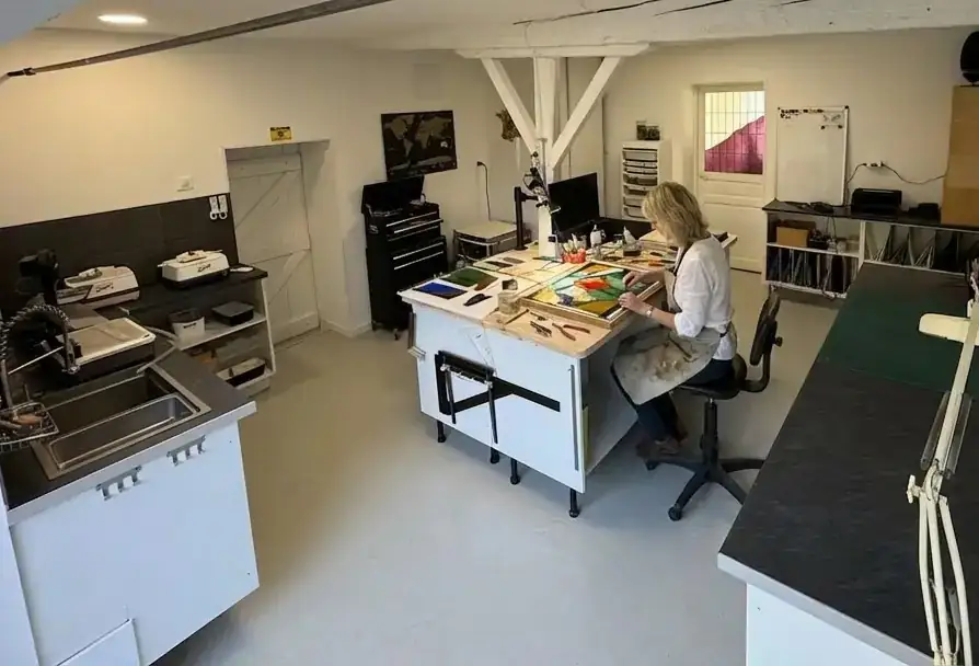 Catherine vidal Lumière et Vitrail